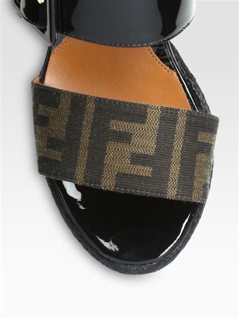 fendi logo slides|Fendi zucca logo.